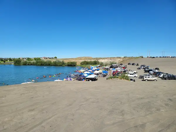 Moses Lake Mud Flats and Sand Dunes