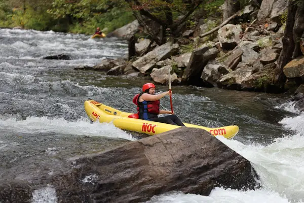 NOC Adventure Check-In: Rafting, Ziplining, & Mountain Biking, Bryson City, NC
