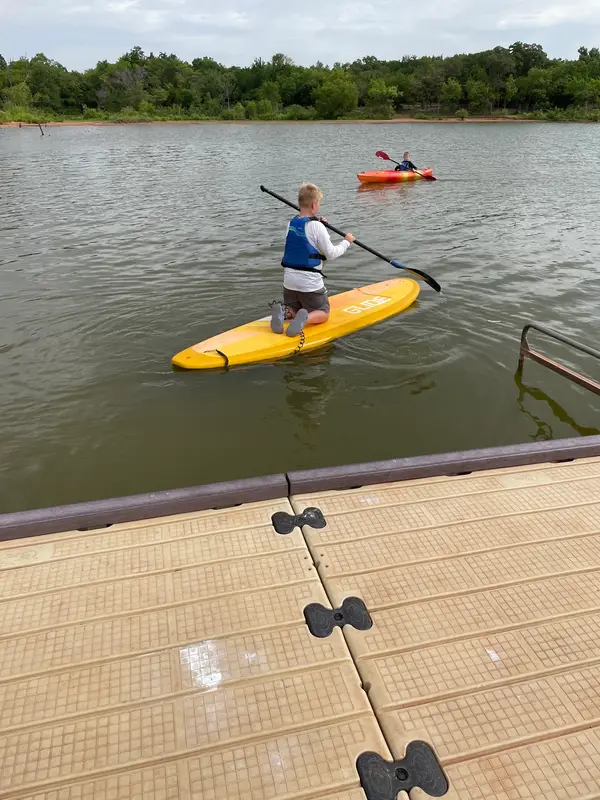 UCO Boathouse at Arcadia Lake