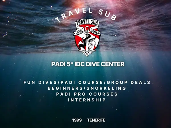PADI 5* Travel Sub Dive Center Tenerife