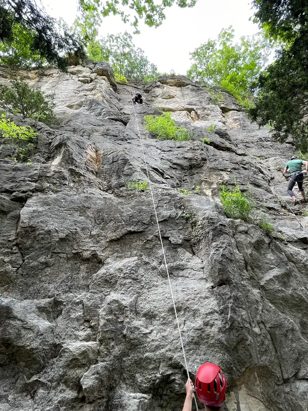 Rockwood Reserve Rock Climbing Bluff