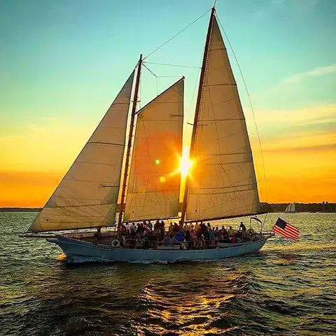 Schooner Madeleine at Classic Cruises of Newport, Newport, RI