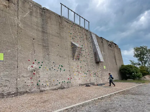 Steelworkers Park Climbing Wall