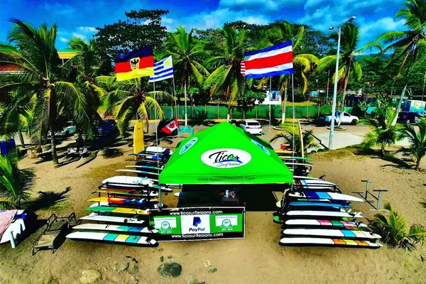 Tico surf lessons