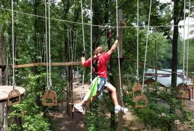 Tree Trekkers Frederick Outdoor Aerial Adventure Ropes and Zipline Park