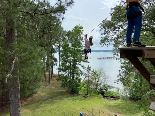 Wind Creek Ziplines - Screaming Eagle Aerial Adventures, Alexander City, AL