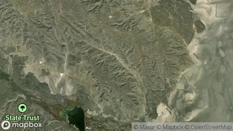 Map of where the American Prairie Bison webcam is