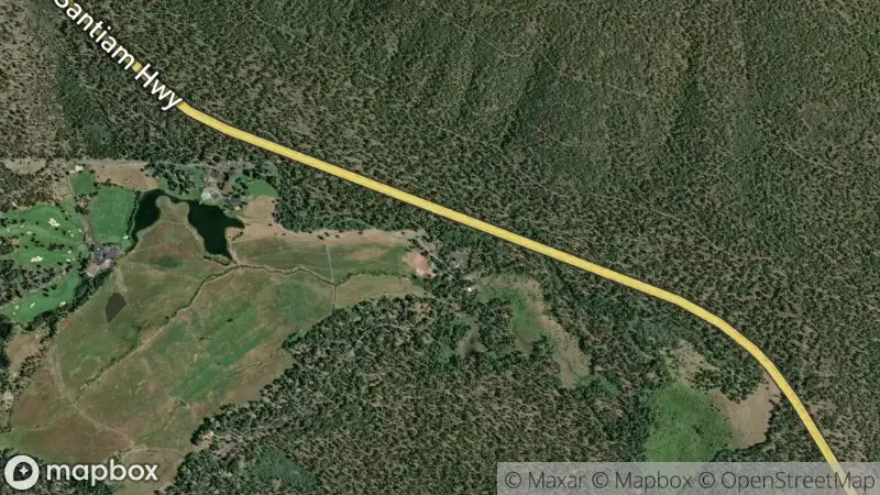 Map of where the Black Butte Ranch webcam is