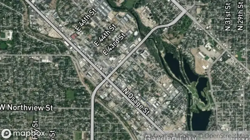 Map of where the Boise Waveshaper Wave Cam webcam is