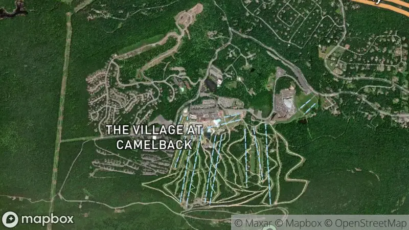 Map of where the Camelback Mountain webcam is