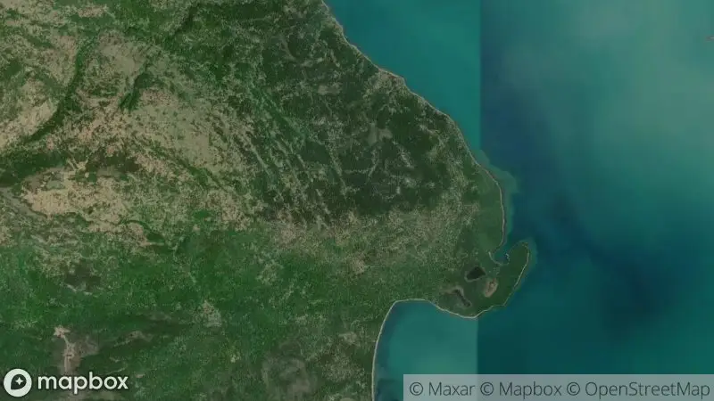 Map of where the Dumpling Mountain Cam, Katmai Bear Country webcam is