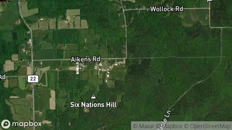 Map of where the Farm Sanctuary Sheep Barn webcam is