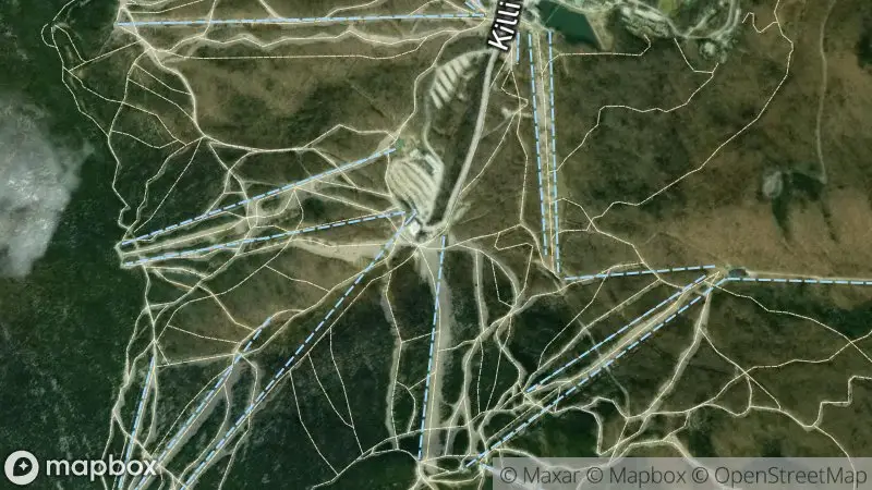 Map of where the Killington webcam is