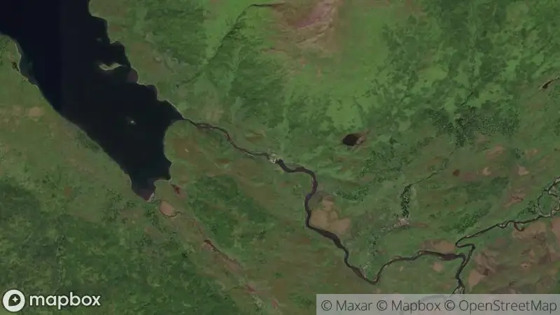 Map of where the Kodiak Brown Bears webcam is