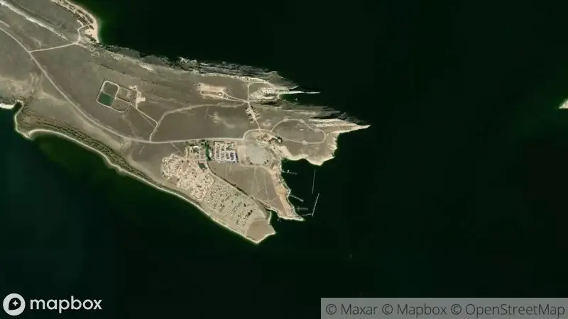 Map of where the Lucerne Valley Marina webcam is