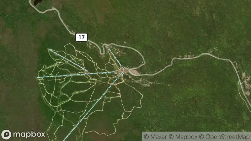 Map of where the Mad River Glen webcam is