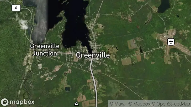 Map of where the Moosehead Lake Webcams webcam is