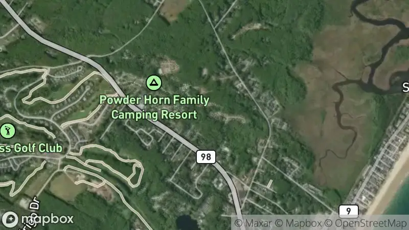 Map of where the Old Orchard Beach Cam webcam is