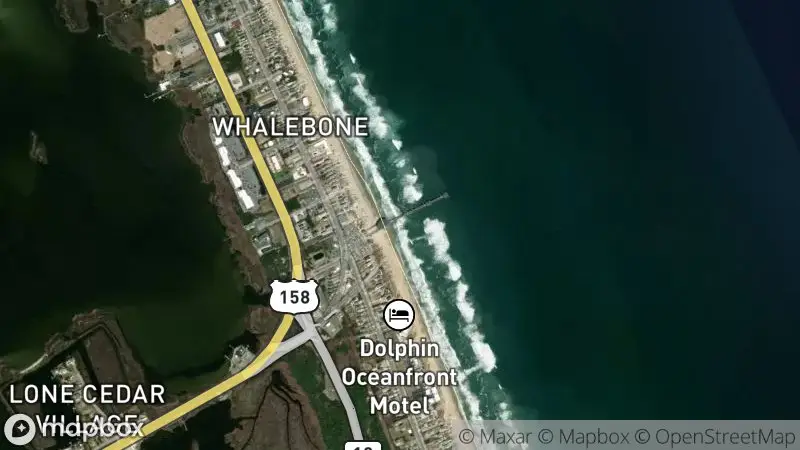 Map of where the Outer Banks Webcams webcam is