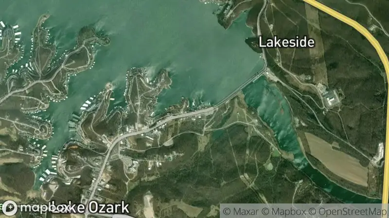Map of where the Paradise Marina webcam is