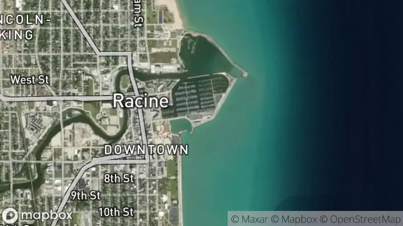 Map of where the Reefpoint Marina webcam is