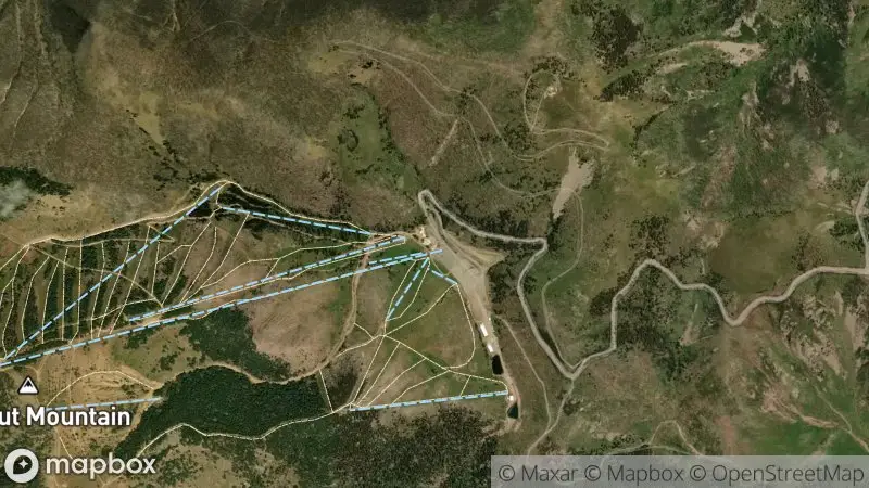 Map of where the Ski Apache webcam is