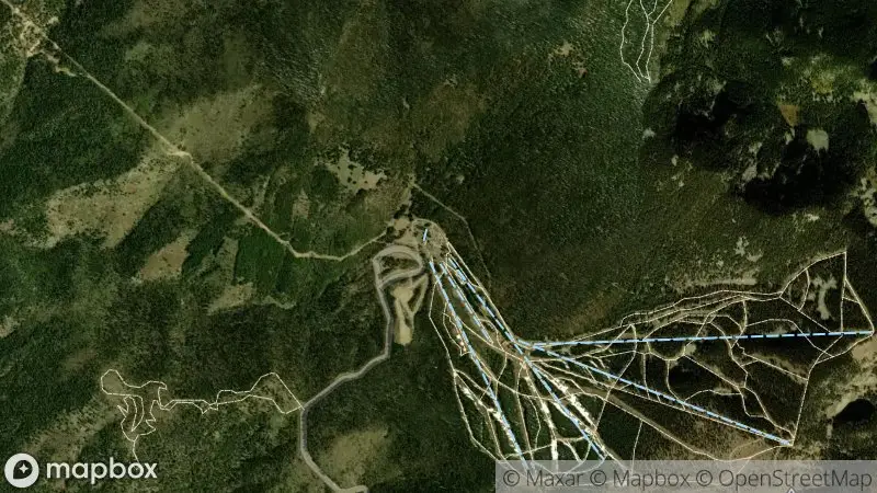 Map of where the Ski Santa Fe webcam is