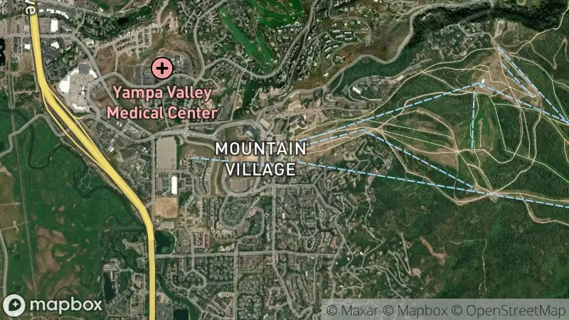 Map of where the Steamboat Live Cams webcam is