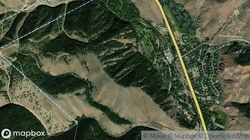 Map of where the Sun Valley Mountain Webcams webcam is