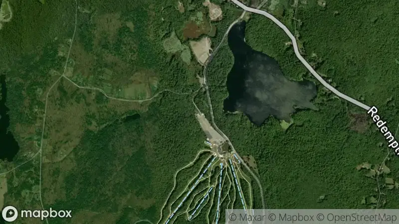 Map of where the Wachusett Mountain webcam is