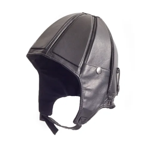 Leather Frap Hat