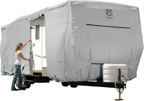 Classic Accessories Over Drive PermaPRO Deluxe Travel Trailer Cover