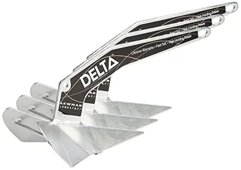 Lewmar Galvanized Delta Fast-Set Anchor