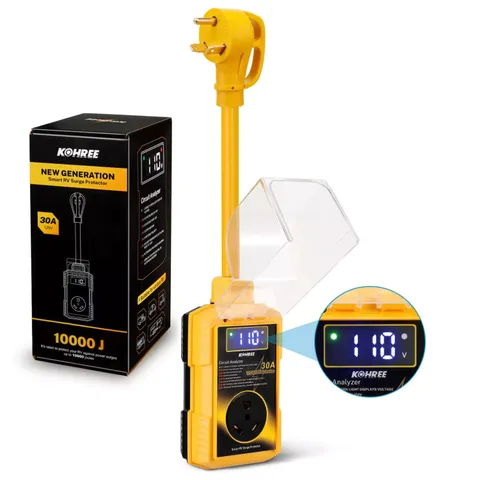 Kohree RV Surge Protector 30 Amp (10,000 Joules)