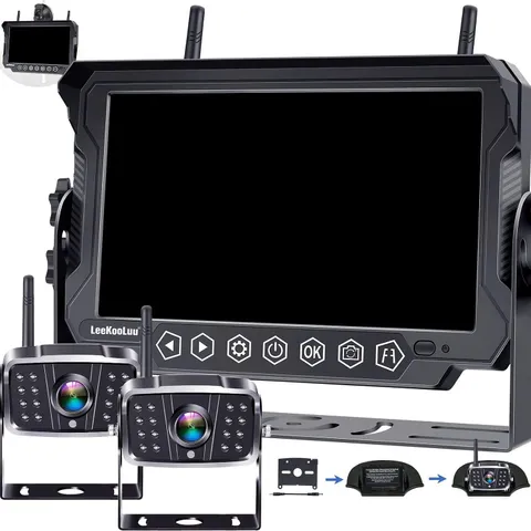 LeeKooLuu 7-Inch Wireless RV Backup Camera System