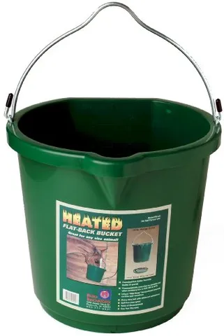 5 Gallon Heated Flat-Back Bucket (FB-120)