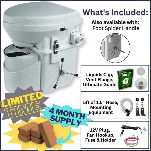Nature's Head Self-Contained Composting Toilet
