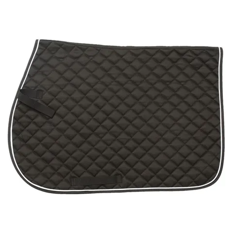 Square Quilted Cotton Comfort English Saddle Pad