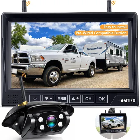 AMTIFO A7 Wireless RV Backup Camera