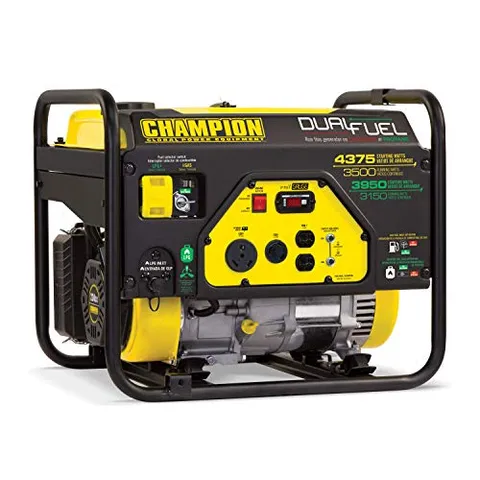 Champion 100307 4375/3500-Watt Dual Fuel RV Ready Portable Generator