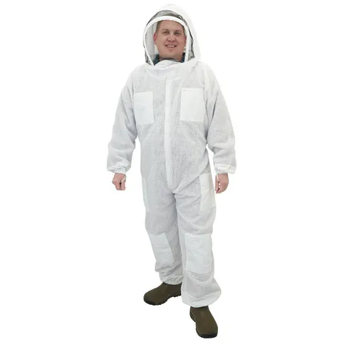 Vented Beekeeping Suit With Veil (Z332)
