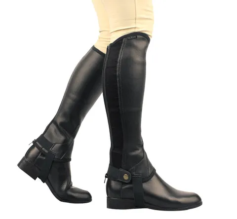 Equileather Half Chaps
