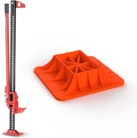 BUNKER INDUST 48-inch High-Lift Farm Jack with Base Mate