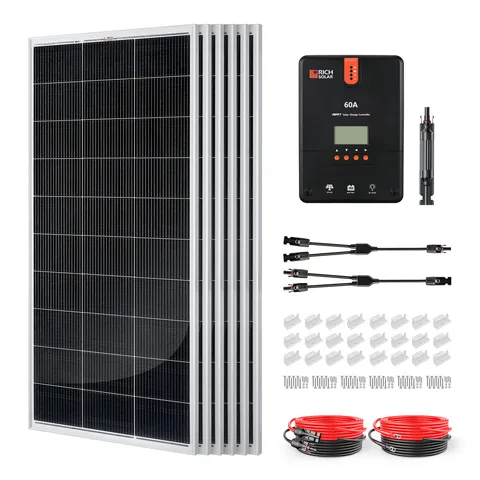 1200 Watt Solar Kit with 60A MPPT Charge Controller