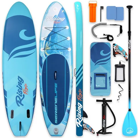 SereneLife Inflatable SUP 10'6"
