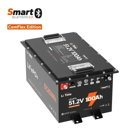 LiTime 48V 100Ah ComFlex 5.12kWh Server Rack Battery