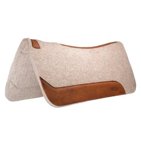Contour Wool Blend Felt Saddle Pad