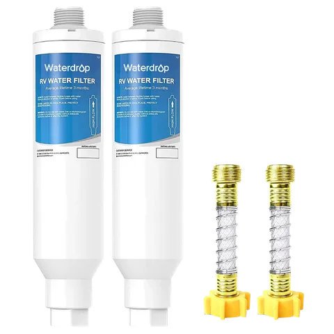 Waterdrop RV/Marine Inline Water Filter (2-Pack)