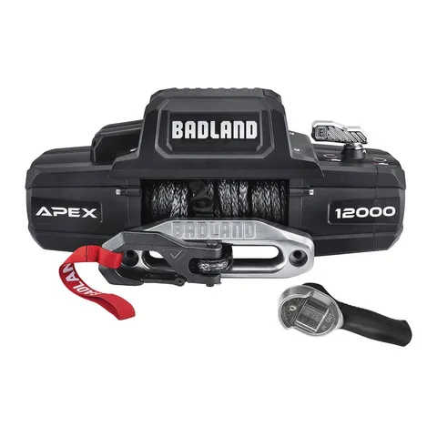Apex 12,000 lb. Winch with Synthetic Rope