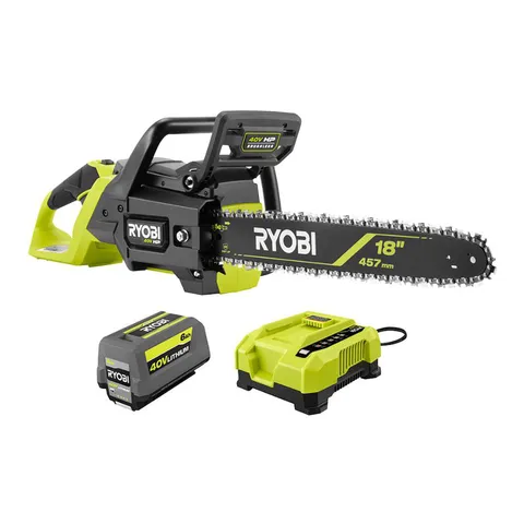 40V HP Brushless 18 in. Chainsaw Kit (RY40HPCW01K)